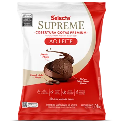 Cobertura Em Gotas Chocolate Ao Leite Selecta - 1,01kg