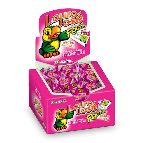 Chicle Louro Jose Tutti Frutti 140g - Florestal