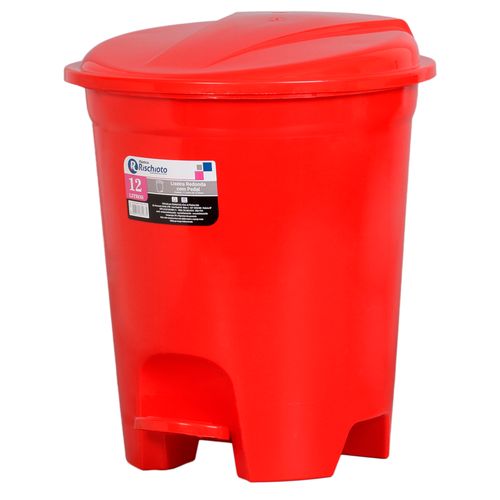 Lixeira C/ Pedal Redonda 12l - Rischioto