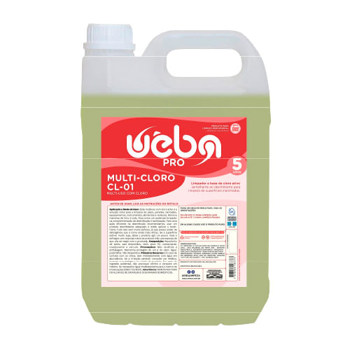 Limpador Multiuso Multi-cloro Ueba 5l