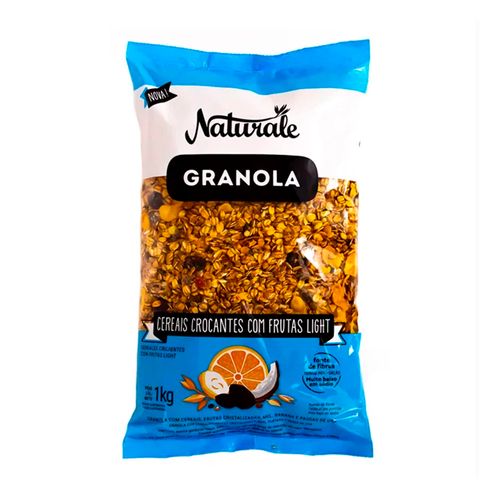 Cereal Crocante Granola Frutas Light 1kg - Naturale