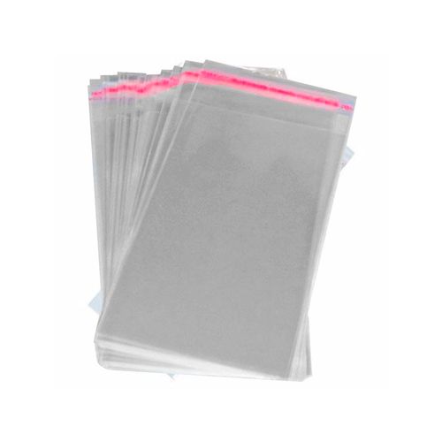 Saco Adesivado Transparente 20x20 Embalar Mais C/100 Un