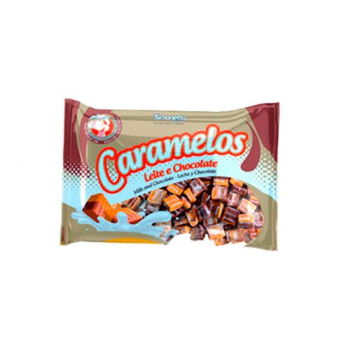 Caramelo Sab Leite e Chocolate Simonetto 500g