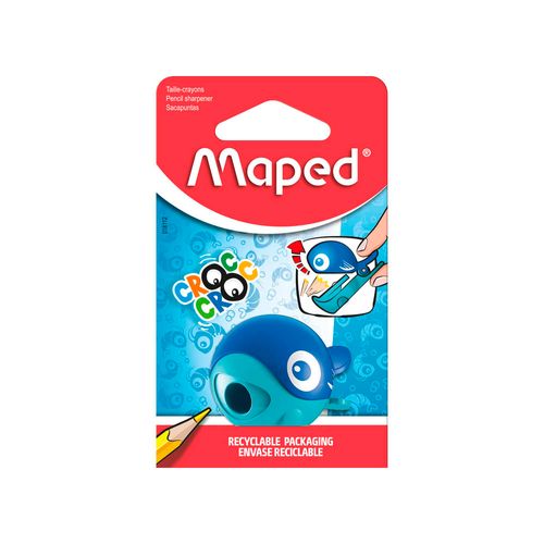 Apontador C/ Deposito Croc Croc Easy Blister Maped
