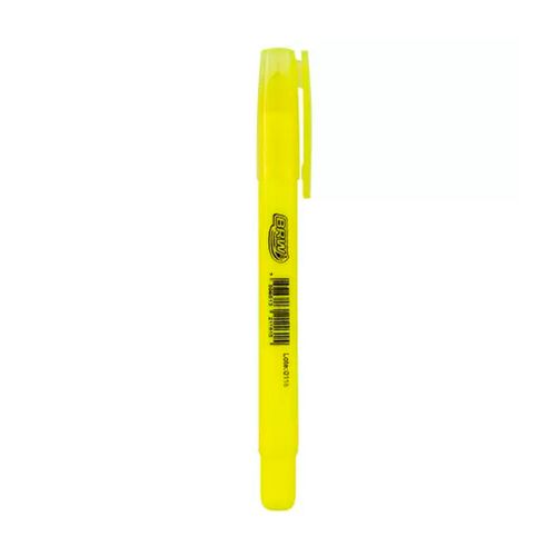 Marca Texto Fluorescente Gel Amarelo - Brw