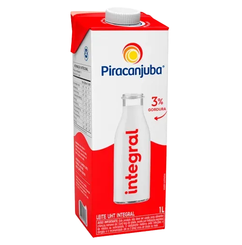 Leite Liquido Uht Integral Piracanjuba 1l