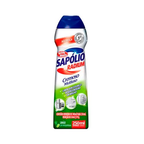 Sapolio Radium Cremoso Limao 250ml - Bombril