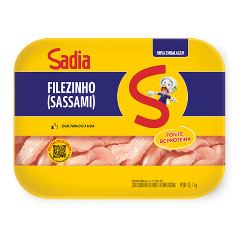 Filezinho Sassami Sadia Bj 1kg