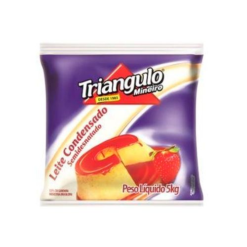 Leite Condensado Semidesnatado Triangulo Mineiro 5kg