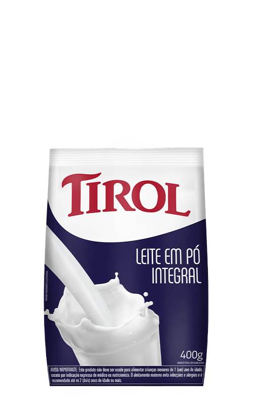 Leite Em Po Integral Tirol 400g