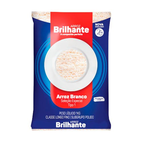 Arroz Branco T1 Brilhante 1kg