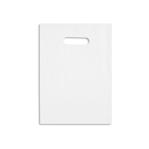 Sacola Sorriso 30x40 Branca Fort Flex Com 50 Un