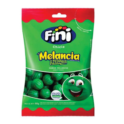 Chiclete Melancia Azedinha Fini 80g