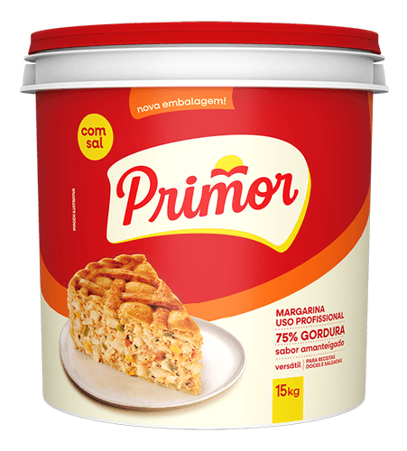 Margarina Uso Profissional 75 Primor 15kg