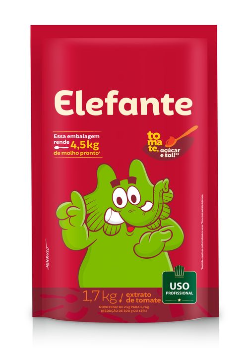 Extrato Tomate Elefante 2kg