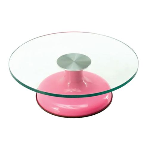 Bailarina de Vidro Rosa Silver Premium