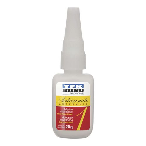 Adesivo Instantaneo N1 Artesanato 20g Tekbond