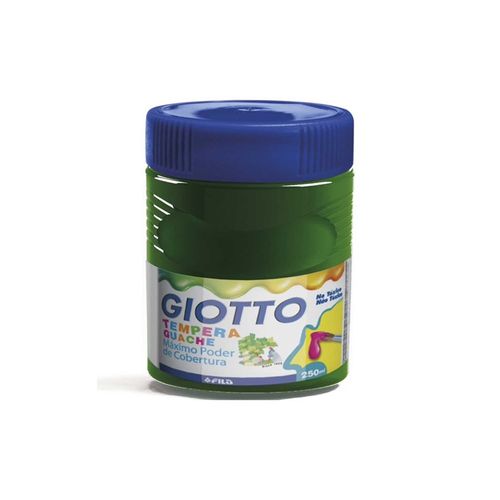 Tinta Guache 250ml Verde Bandeira Giotto
