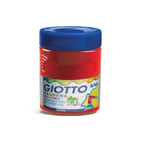 Tinta Guache 250ml Vermelho Giotto
