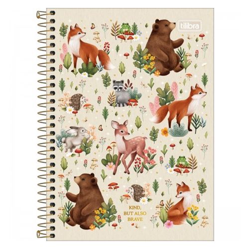 Caderno Universitario 1 Materia Capa Dura 80 Folhas Loveland Tilibra
