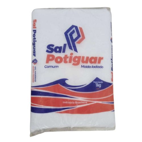 Sal Potiguar Moido Iodado 1kg
