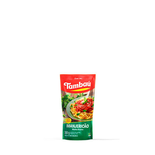 Molho Tomate Manjericao Tambau 300g