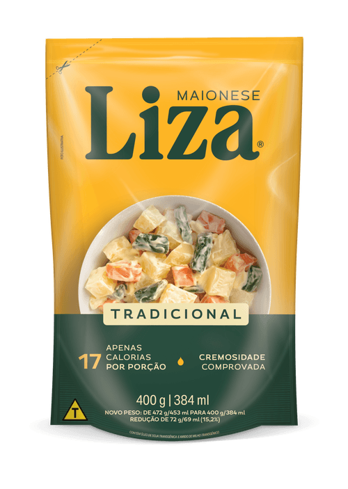 Maionese Tradicional Liza 400g