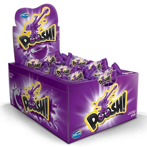 Chicle Poosh Uva Arcor 200g