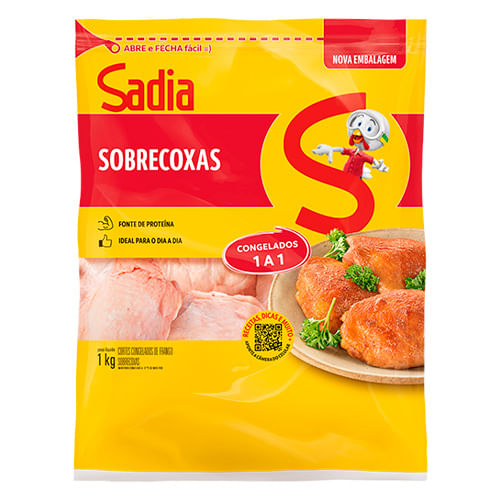 Sobrecoxa de Frango Sadia Iqf 1kg