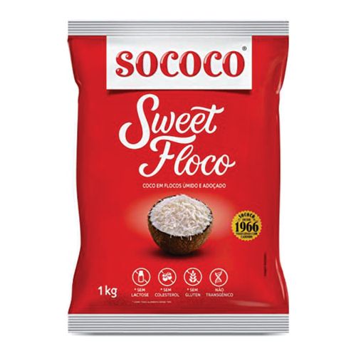 Coco Ralado Sweet Floco Sococo 1kg