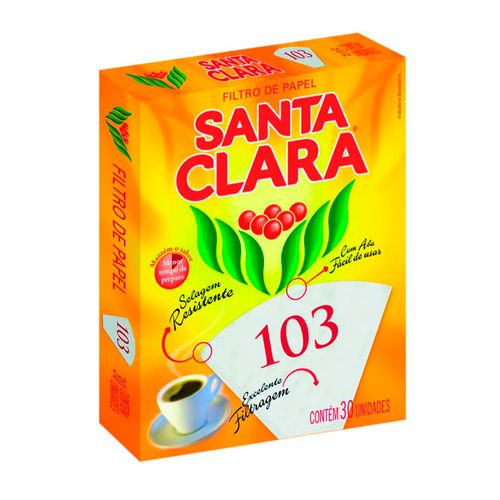 Filtro P/ Cafe N103 Santa Clara Pc30