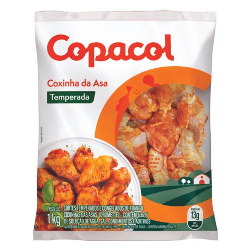 Coxinha da Asa Copacol Bandeja 1kg