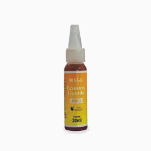 Corante Alimenticio Liquido Artificial Amarelo Mago 20ml
