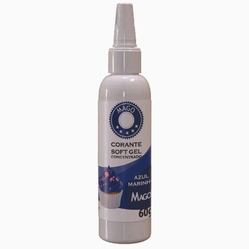 Corante Softgel Azul Marinho Mago 60g