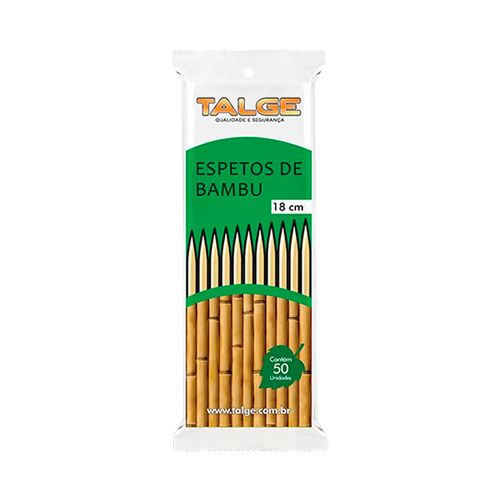 Espeto de Bambu 18cm Talge C/50
