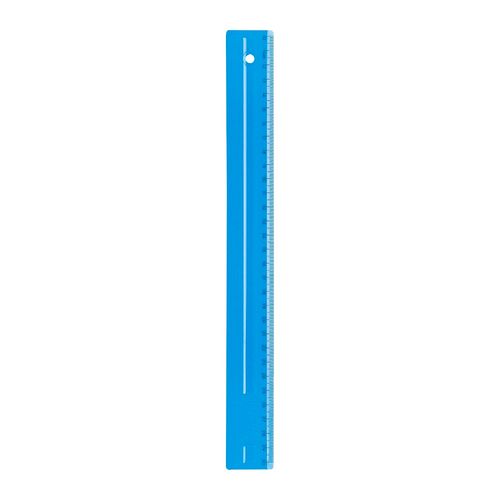 Regua de 30cm Azul Fullcolor