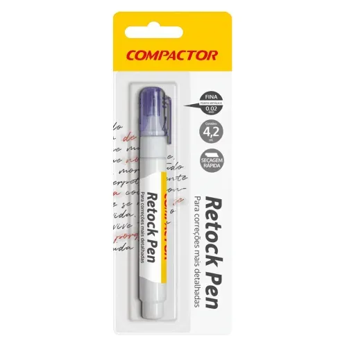 Corretivo Caneta Retock Pen 4,2ml Compactor