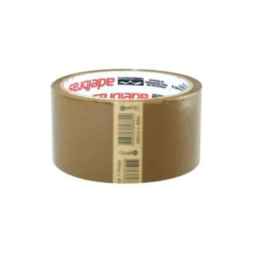 Fita Adesiva 48mmx50m Qualitape Adelbras Marrom