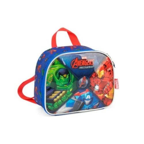 Lancheira Avengers Azul Maxlog