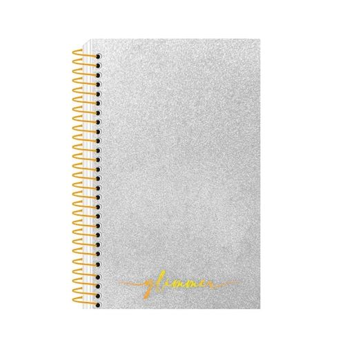 Caderno Anotacoes Capa Dura Esp Glimmer 80fls Sao Domingos