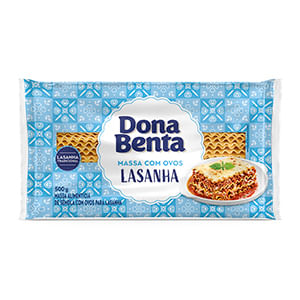 Macarrao Para Lasanha Com Ovos Dona Benta 500g