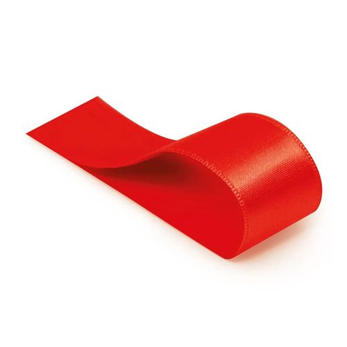 Fita Cetim 6,5mm Vermelho Cromus 10m