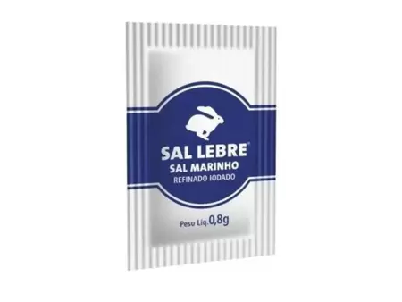 Sal Lebre Refinado 8g Sache C1000