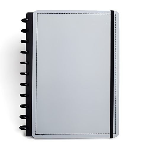 Caderno Disco Inteligente Grey Tam G 21,5x29 Disko