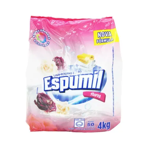 Sabao Em Po Espumil Flores 4kg