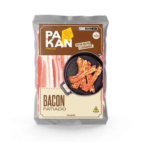 Bacon Fatiado Pakan 500g