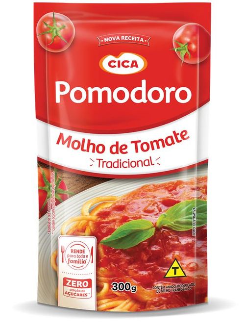 Molho de Tomate Tradicional Pomodoro 300g