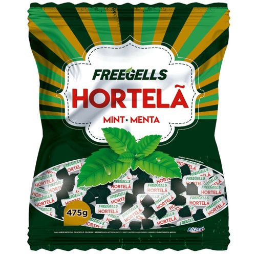 Bala Freegells Hortela Riclan 475g