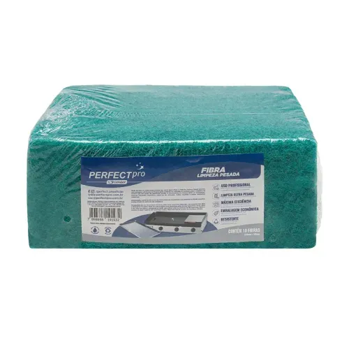 Fibra Limpeza Pesada Verde Perfectpro
