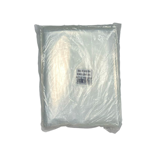 Saco Plastico B.d 24x38 03kg Ewplastic Com 100 Unidades